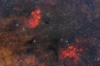Cats Paw & Lobster Nebulae
